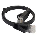 0,5 m CAT6 Ultradünnes flaches Ethernet-Netzwerk-LAN-Kabel, Patchkabel RJ45, Length: 0.5m – Bild 2