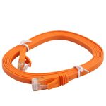 2 m CAT6 Ultradünnes flaches Ethernet-Netzwerk-LAN-Kabel, Patchkabel RJ45, Length: 2m – Bild 2