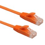 15 m CAT6 Ultradünnes flaches Ethernet-Netzwerk-LAN-Kabel, Patchkabel RJ45, Length: 15m – Bild 3