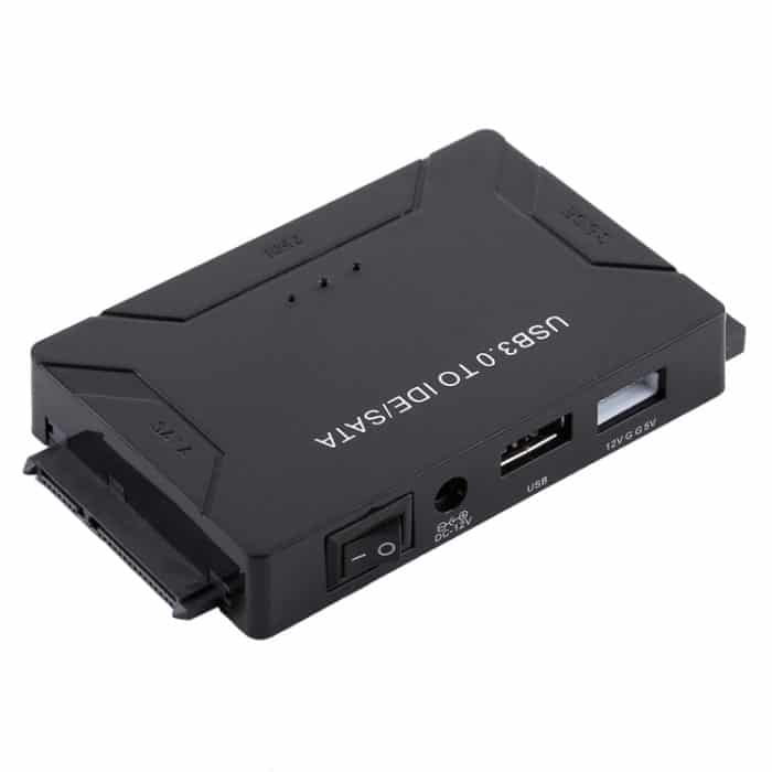 USB 3.0 zu SATA / IDE-Festplattenkonverter-Adapterkabel für 2,5 Zoll / 3,5 Zoll SATA IDE-Festplatte, Kabellänge: 1 m – Bild 3
