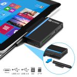 ROCKETEK RT-SGO727 USB 3.0 + USB 2.0 + Micro-USB-Schnittstellen-Hub für Microsoft Surface Go mit 2 TF-Karten- und SD-Kartensteckplätzen – Bild 6