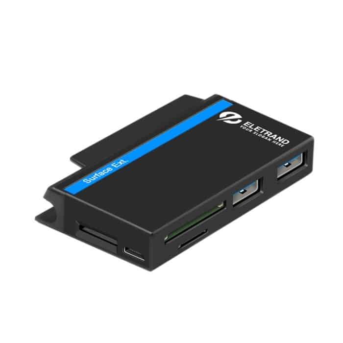 PC3590.jpg ROCKETEK RT-SGO737 2 USB 3.0 + Micro-USB-Schnittstellen-Hub für Microsoft Surface Go mit 2 TF-Karten- und SD-Kartensteckplätzen – Bild 1