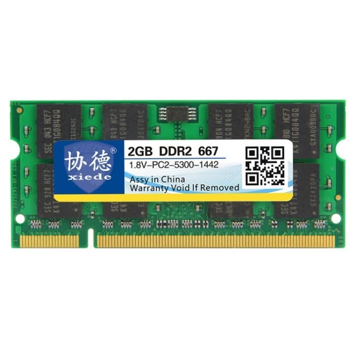 XIEDE X025 DDR2 667 MHz 2 GB Allgemeines RAM-Modul mit voller Kompatibilität für Laptops – Bild 1