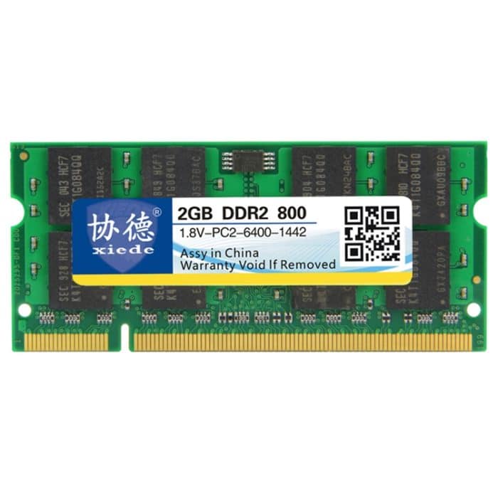 XIEDE X027 DDR2 800 MHz 2 GB Allgemeines RAM-Modul mit voller Kompatibilität für Laptops – Bild 2