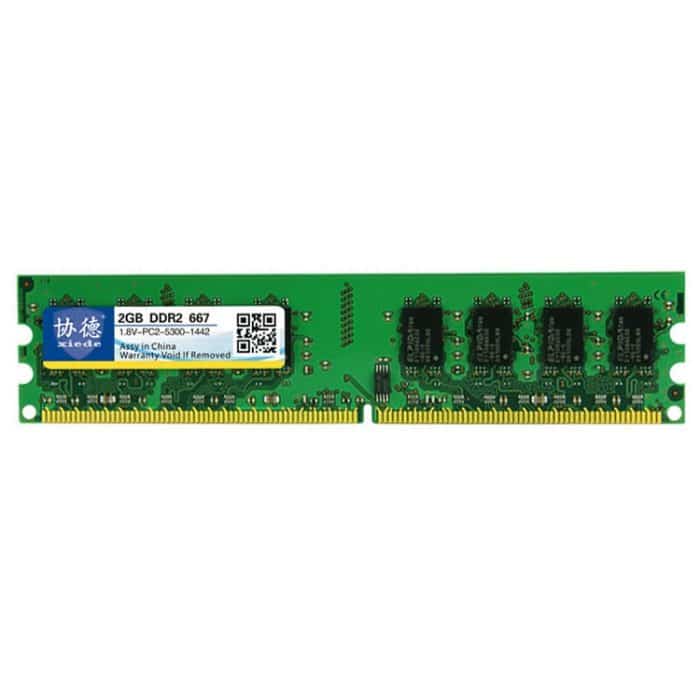 XIEDE X011 DDR2 667 MHz 2 GB Allgemeines RAM-Modul mit voller Kompatibilität für Desktop-PCs – Bild 2