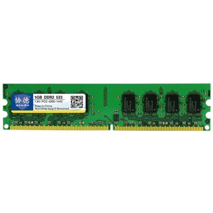 PC3781.jpg XIEDE X014 DDR2 533 MHz 1 GB Allgemeines RAM-Modul für Speicher mit voller Kompatibilität für Desktop-PCs – Bild 1