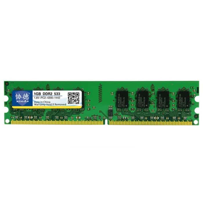 XIEDE X014 DDR2 533 MHz 1 GB Allgemeines RAM-Modul für Speicher mit voller Kompatibilität für Desktop-PCs – Bild 2