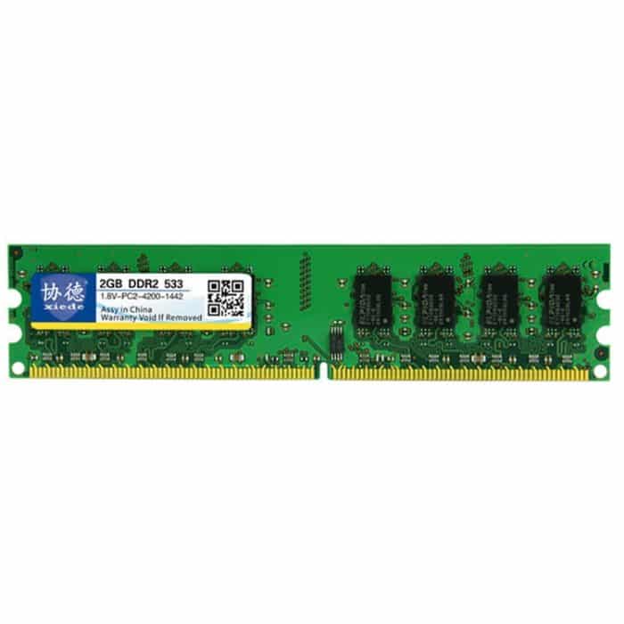 PC3782.jpg XIEDE X015 DDR2 533 MHz 2 GB Allgemeines RAM-Modul mit voller Kompatibilität für Desktop-PCs – Bild 1