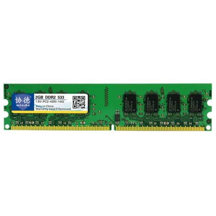 XIEDE X015 DDR2 533 MHz 2 GB Allgemeines RAM-Modul mit voller Kompatibilität für Desktop-PCs – Bild 2