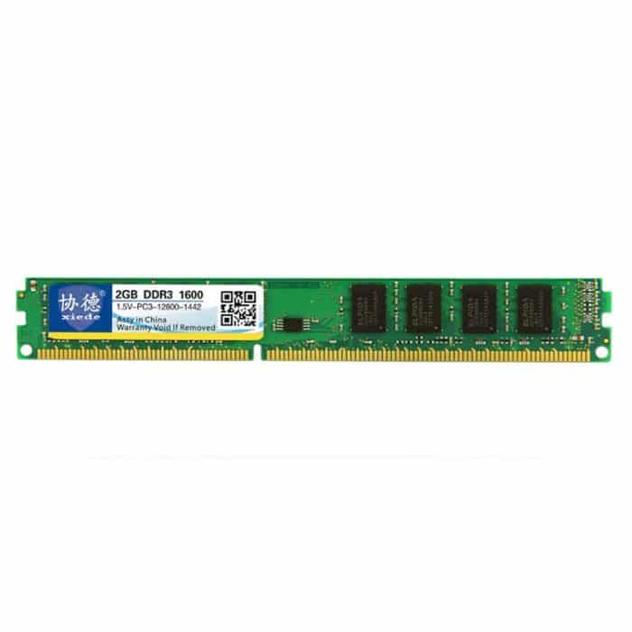 PC3805.jpg XIEDE X033 DDR3 1600 MHz 2 GB 1,5 V Allgemeines RAM-Modul mit vollständiger Kompatibilität für Desktop-PCs – Bild 1
