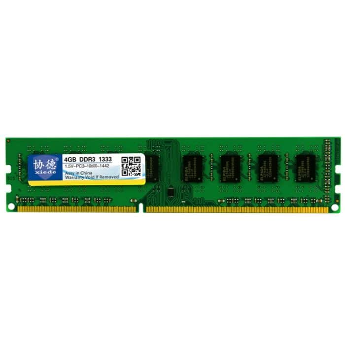 PC3817.jpg XIEDE X037 DDR3 1333 MHz 4 GB Allgemeines AMD Special Strip Memory RAM-Modul für Desktop-PCs – Bild 1