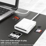NK-3057H 4 in 1 USB-C/Typ-C Multifunktionskonverter Dockingstation HUB Adapter – Bild 4
