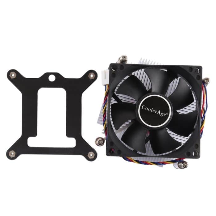 4Pin CPU Cooler Mute Silent Fan Kühlkörper für Intel 1155/1151 / i3 / i5 – Bild 5