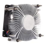 4Pin CPU Cooler Mute Silent Fan Verdickter Aluminium-Kühlkörper für Intel 1155/1150/1151 – Bild 3