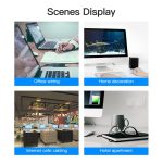 RJ45 männlich an weiblicher Konverter 90 Grad Erweiterungsadapter für CAT5 CAT6 CAT6 LAN Ethernet-Netzwerkkabel – Bild 6