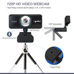 HXSJ S90 30fps 1 Megapixel 720P HD-Webcam für Desktop / Laptop / Android TV, mit 8 m schallabsorbierendem Mikrofon, Kabellänge: 1,5 m – Bild 6