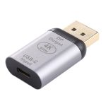 Typ-C/USB-C-Buchse auf Big-DP-Stecker, Adapter aus Aluminiumlegierung, Type-C Female to Big DP Male – Bild 2