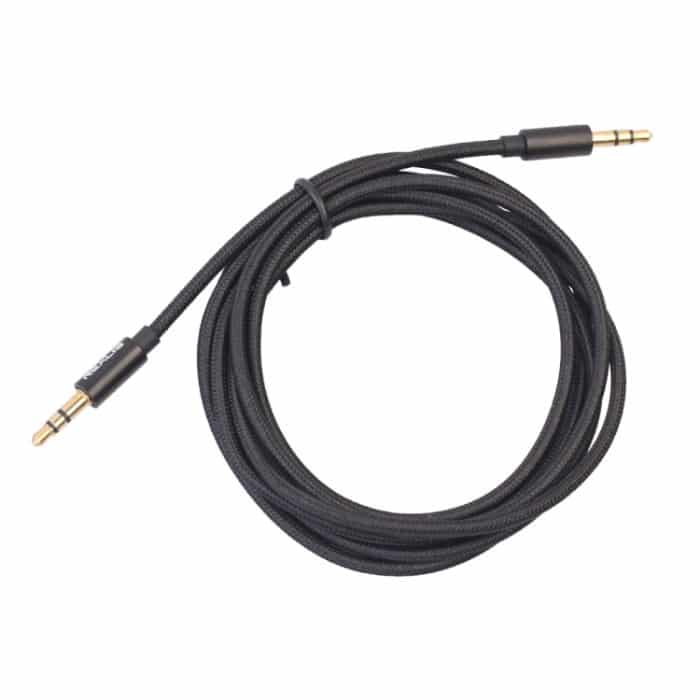 REXLIS 3629 3,5-mm-Autoradio-Autoradio Vergoldete Buchse AUX-Audiokabel für 3,5-mm-AUX-Standard-Digitalgeräte, Länge: 1,8 m – Bild 3