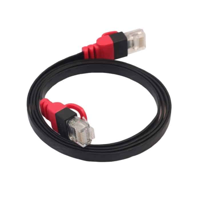 PC5143_3.jpg REXLIS CAT6-3 CAT6 Flat Ethernet Ungeschirmtes Gigabit RJ45-Netzwerk-LAN-Kabel, Länge: 1 m – Bild 4