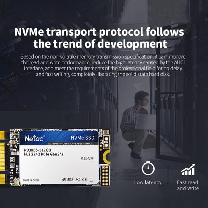 Netac N930ES 512 GB M.2 2242 PCIe Gen3x2 Solid State Drive – Bild 5