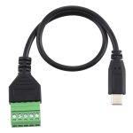 USB-C / Typ C-Stecker auf 5-polige steckbare Anschlüsse Lötfreier USB-Anschluss Lötfreier Anschlussadapterkabel, Länge: 30 cm – Bild 3