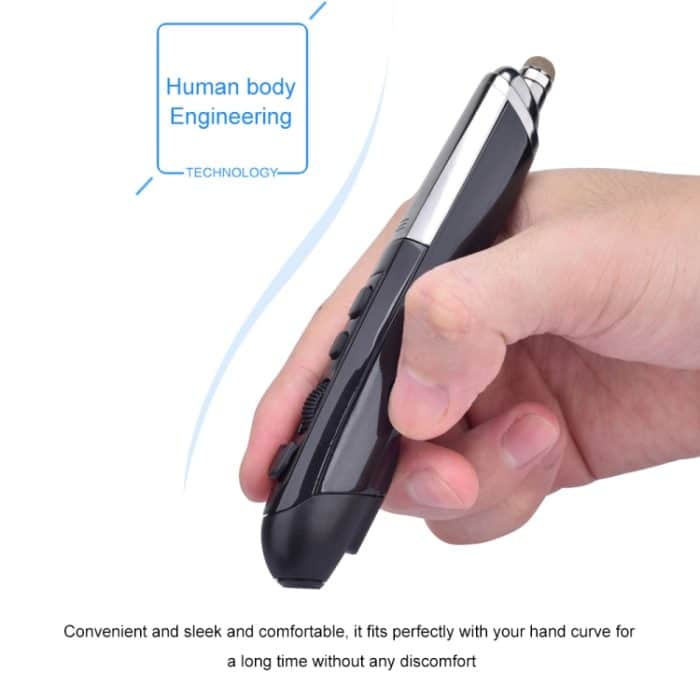 PR-08 6-Tasten-Smart-Wireless-optische Maus mit Eingabestift und Laserfunktion, Laser Function Black, Laser Function Grey, Laser Function Blue, Laser Function Red, Laser Function White – Bild 10