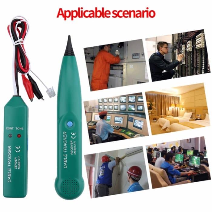 BSIDE MS6812 RJ11- und RJ45-Telefonleitungskabel-Tracker, einschließlich Sender und Empfänger – Bild 8