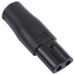 DC 5,5 x 2,1mm männlich auf saver-Schnittstelle weiblicher Stromversorgung Konvertierungskonverter