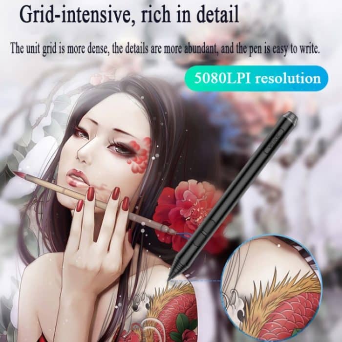 VEIKK A50 10x6 Zoll 5080 LPI Smart Touch Elektronisches Grafiktablett mit Typ-C-Schnittstelle – Bild 15