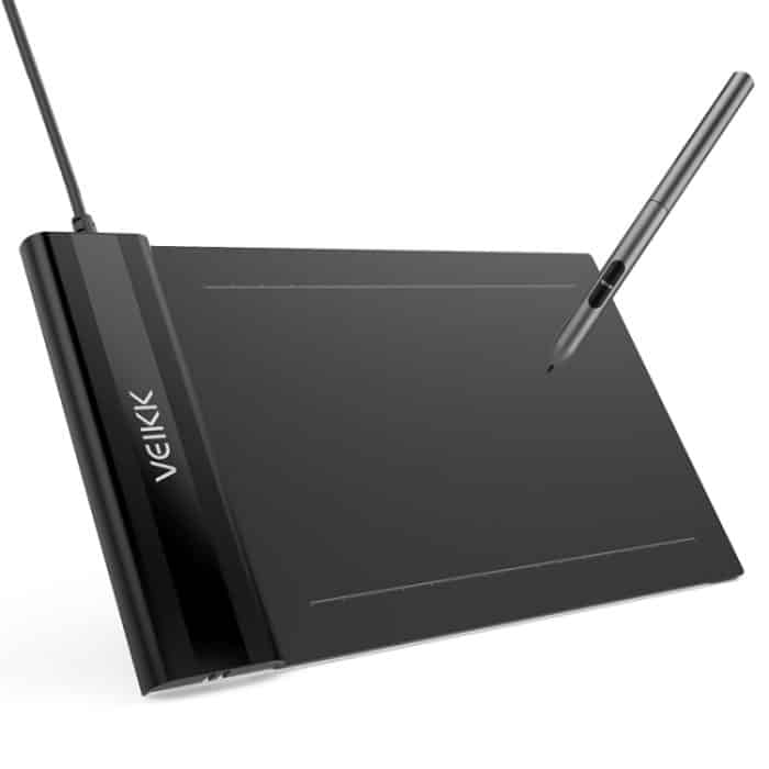 VEIKK S640 6x4 Zoll 5080 LPI Elektronisches Grafiktablett – Bild 1