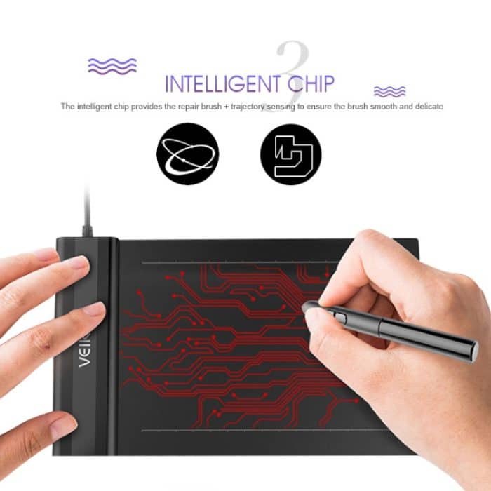 VEIKK S640 6x4 Zoll 5080 LPI Elektronisches Grafiktablett – Bild 5