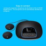 Logitech CC3500e Erweitertes Mikrofon STMP100 Konferenzsystem Omnidirektionales Mikrofon – Bild 3