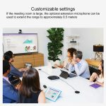 Logitech CC3500e Erweitertes Mikrofon STMP100 Konferenzsystem Omnidirektionales Mikrofon – Bild 6