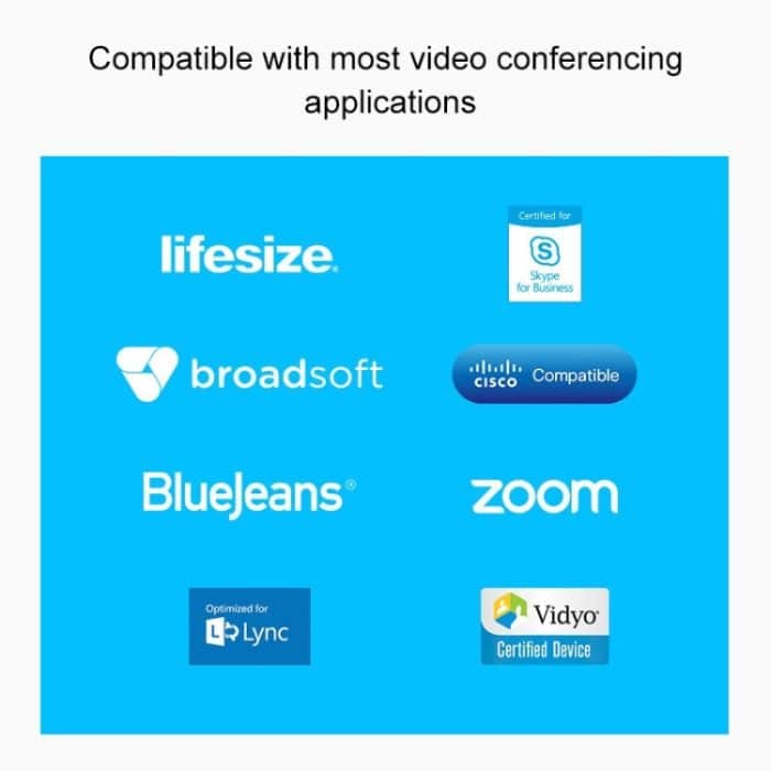 Logitech CC2000E kleine Gruppen HD 1080P Videokonferenz-Webcam-Kamera mit Mikrofon, US-Stecker – Bild 5