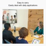 Logitech CC2000E kleine Gruppen HD 1080P Videokonferenz-Webcam-Kamera mit Mikrofon, US-Stecker – Bild 6