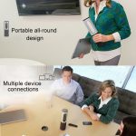 Logitech CC2000E kleine Gruppen HD 1080P Videokonferenz-Webcam-Kamera mit Mikrofon, US-Stecker – Bild 7