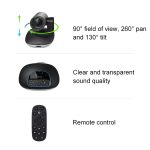 Logitech CC3500E HD 1080P Online-Klasse Video Business Teleconference-Kamera, EU-Stecker – Bild 4