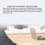 Logitech CC4000E 12,0 Millionen Pixel 120 Grad Weitwinkel 4K Konferenzkamera – Bild 7