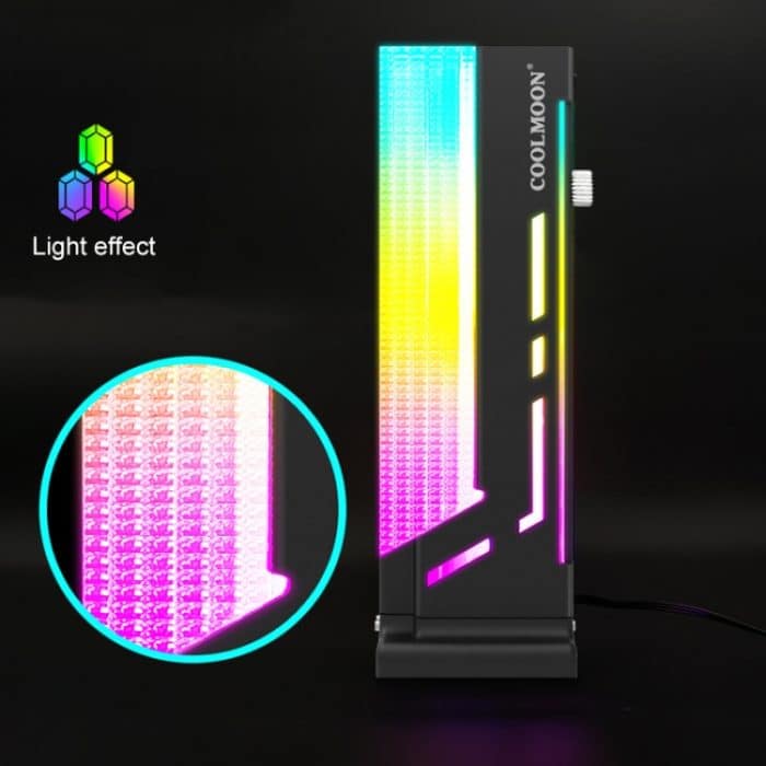 COOLMOON CM-GH2 5V ARGB GPU-Halter – Bild 7