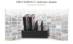 ORICO 6648US3-C-V1 4-fach USB 3.0 Typ B zu SATA Externe Festplattenbox Aufbewahrungskoffer Festplatten-Dockingstation / Duplikator für 2,5 Zoll / 3,5 Zoll SATA HDD / SSD – Bild 7