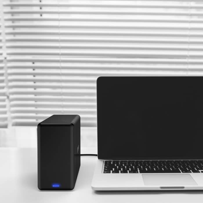 ORICO NS200-C3 USB-C / Typ C 3.1 bis SATA mit 2 Einschüben Externe Festplattenbox Aufbewahrungsbox Festplatten-Dock für 3,5-Zoll-SATA-Festplatte, Unterstützung des UASP-Protokolls – Bild 6