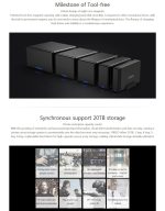 ORICO NS200-C3 USB-C / Typ C 3.1 bis SATA mit 2 Einschüben Externe Festplattenbox Aufbewahrungsbox Festplatten-Dock für 3,5-Zoll-SATA-Festplatte, Unterstützung des UASP-Protokolls – Bild 7