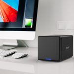 ORICO NS400-U3 4-fach USB 3.0 Typ B zu SATA Externe Festplattenbox Aufbewahrungskoffer Festplatten-Dock für 3,5-Zoll-SATA-Festplatte, unterstützt UASP-Protokoll
