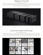 ORICO NS400-U3 4-fach USB 3.0 Typ B zu SATA Externe Festplattenbox Aufbewahrungskoffer Festplatten-Dock für 3,5-Zoll-SATA-Festplatte, unterstützt UASP-Protokoll – Bild 7