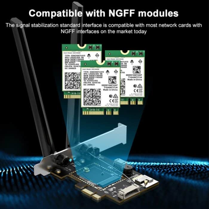 EDUP EP-9713 Fernbedienung Computer Switch Maschine Netzwerkkarte Bare Board – Bild 6