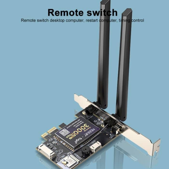 EDUP AX200SW 3000 Mbit/s ferngesteuerte Netzwerkkarte zum Ein- und Ausschalten des Computers – Bild 3