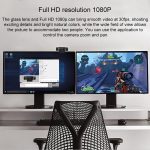 Logitech C922 HD 1080P Autofokus-Webcam mit 2 omnidirektionalen Mikrofonen – Bild 6