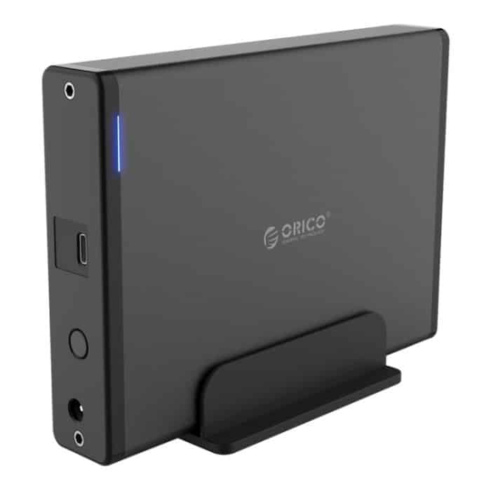 ORICO 7688C3 8 TB 3,5-Zoll-USB-C / Typ-C-Festplattengehäuse mit abnehmbarer Basis, Kabellänge: 1 m – Bild 3