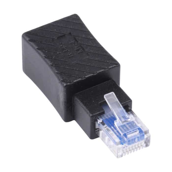 RJ45 männlich an weiblicher Konverter Gerade Verlängerungsadapter für CAT5 CAT6 LAN Ethernet-Netzwerkkabel – Bild 3