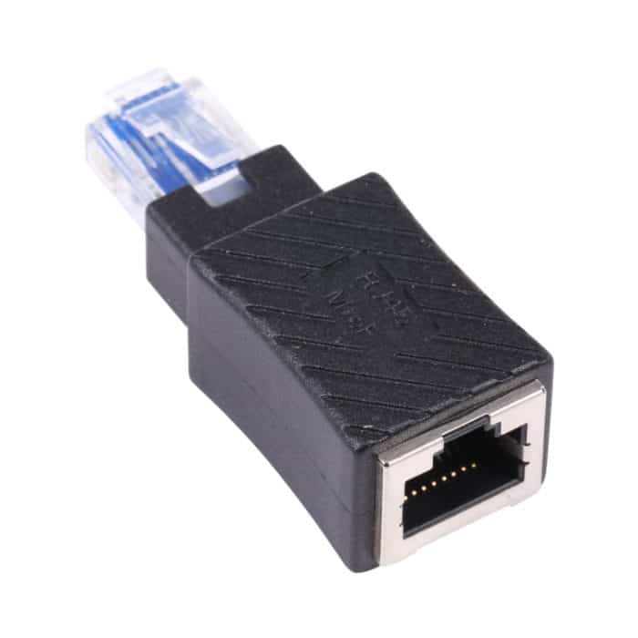 RJ45 männlich an weiblicher Konverter Gerade Verlängerungsadapter für CAT5 CAT6 LAN Ethernet-Netzwerkkabel – Bild 4